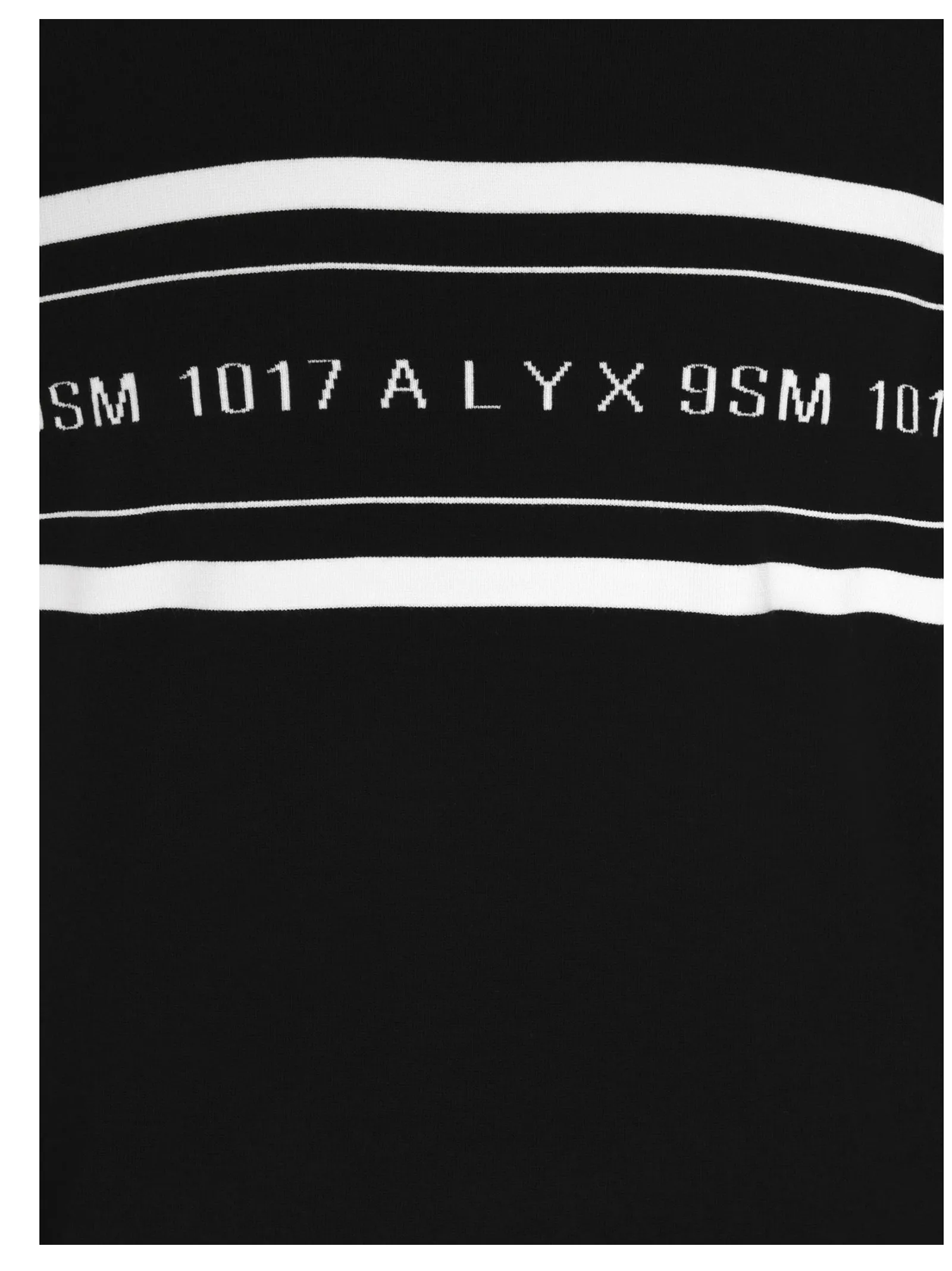 1017 ALYX 9SM Logo Intarsia Crewneck Jumper