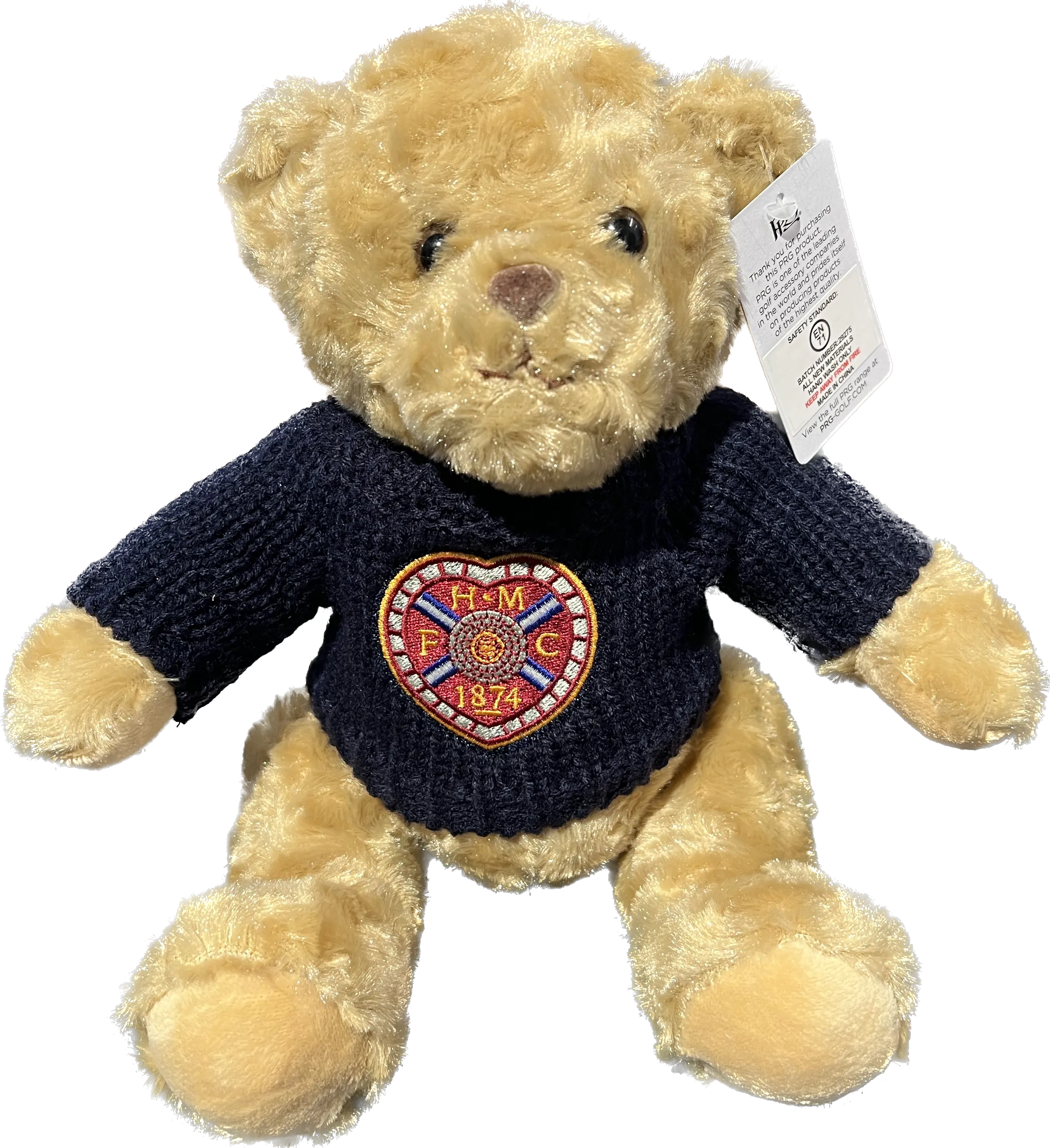 10" Navy Jumper Golf Teddy