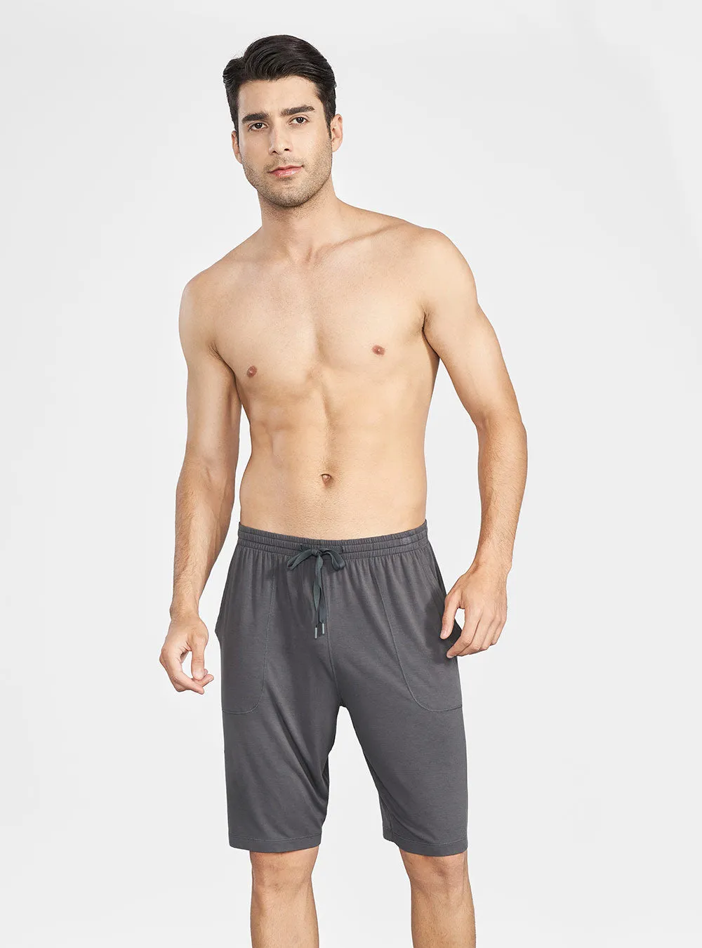 2 Packs Bamboo Rayon Sleep Short Pants