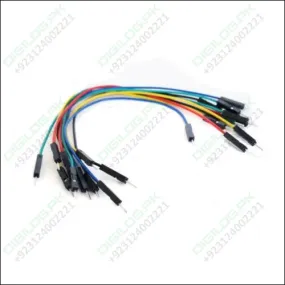 20cm Pin To Pin 1 Pin Jumper Wire Dupont Line Arduino Male To Male