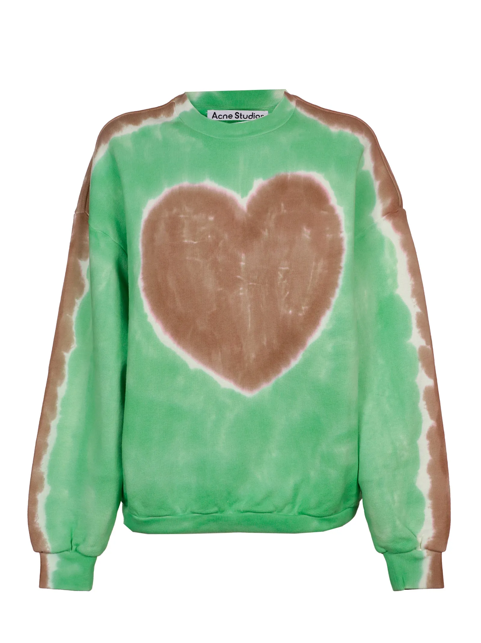 Acne Studios Heart Printed Crewneck Jumper