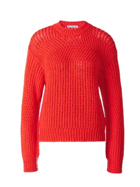 Acne Studios Open-Knit Crewneck Jumper