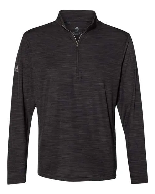 Adidas Men's Lightweight Melange Quarter-Zip Pullover