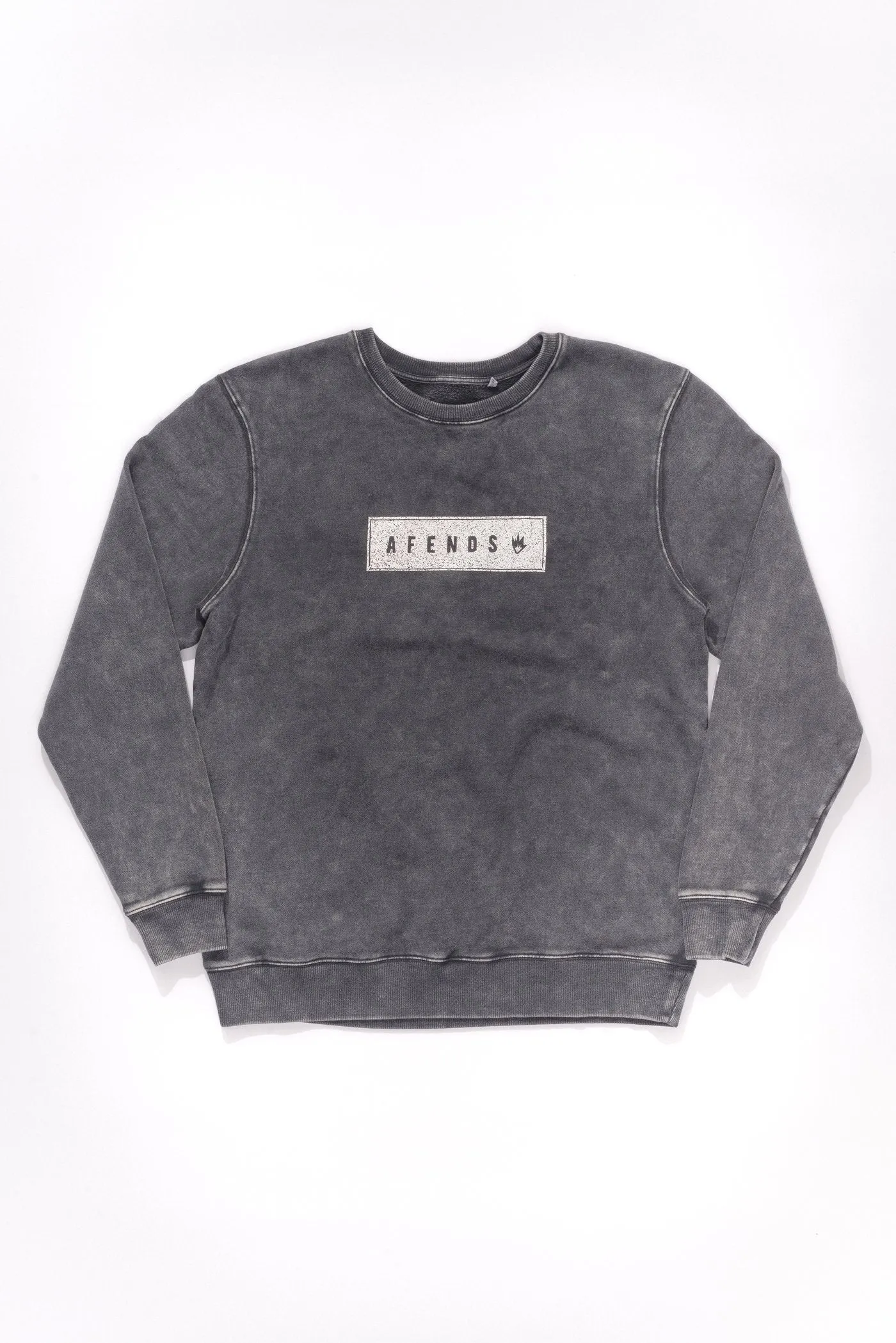 Afends Mens Distorted - Crew Neck Sweat