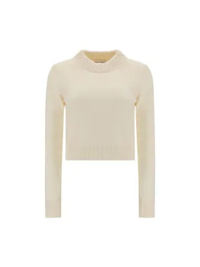 Alexander McQueen Crewneck Ribbed Jumper