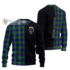 Alexander Tartan Ugly Sweater with Family Crest and Half Of Me Style