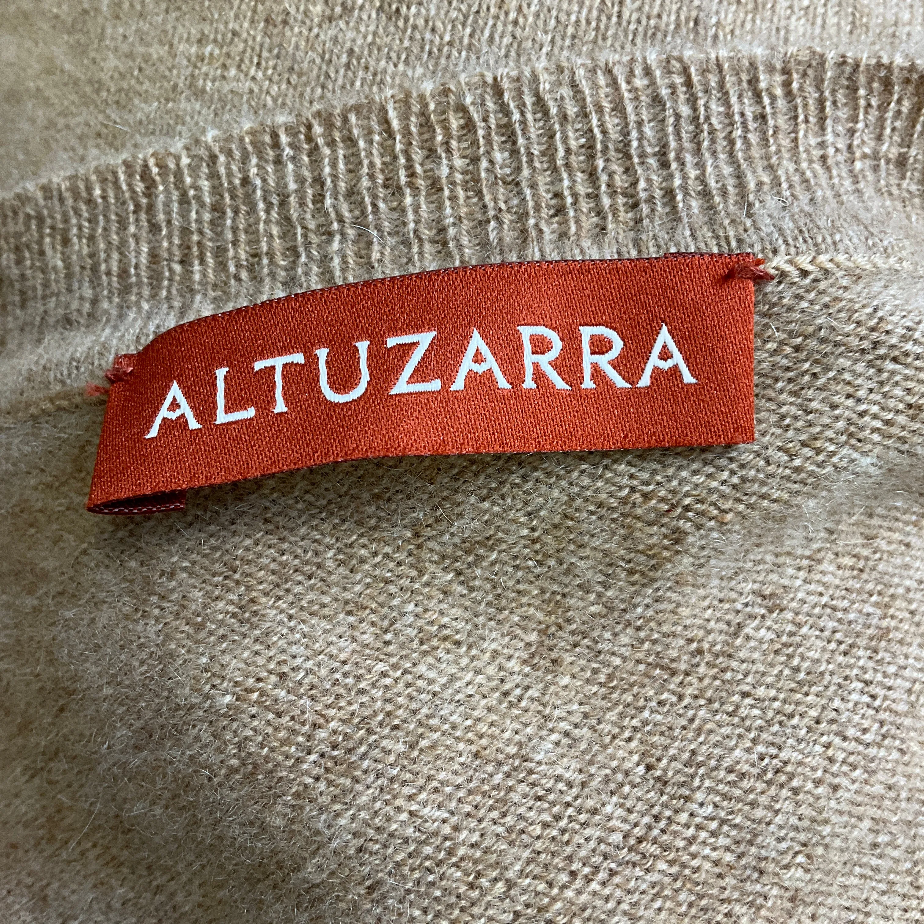 Altuzarra Biscotti Minamoto Button Embellished Cashmere Jumper