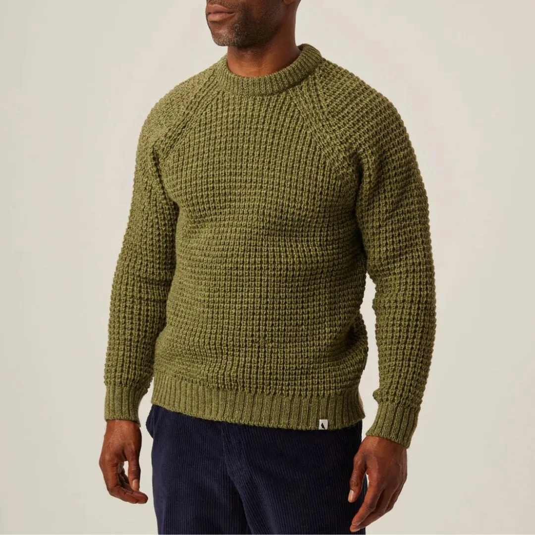 Apple Waffle Crew Neck Jumper