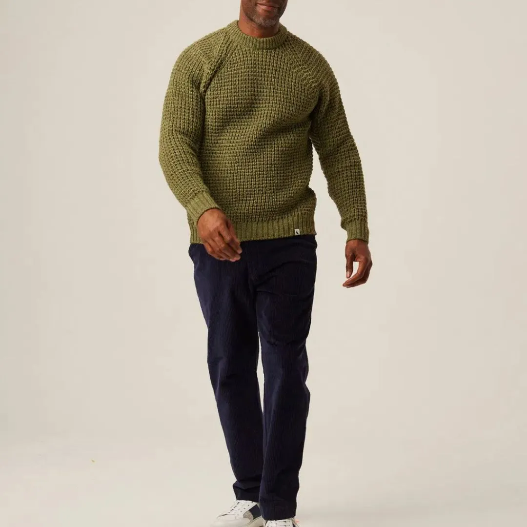 Apple Waffle Crew Neck Jumper