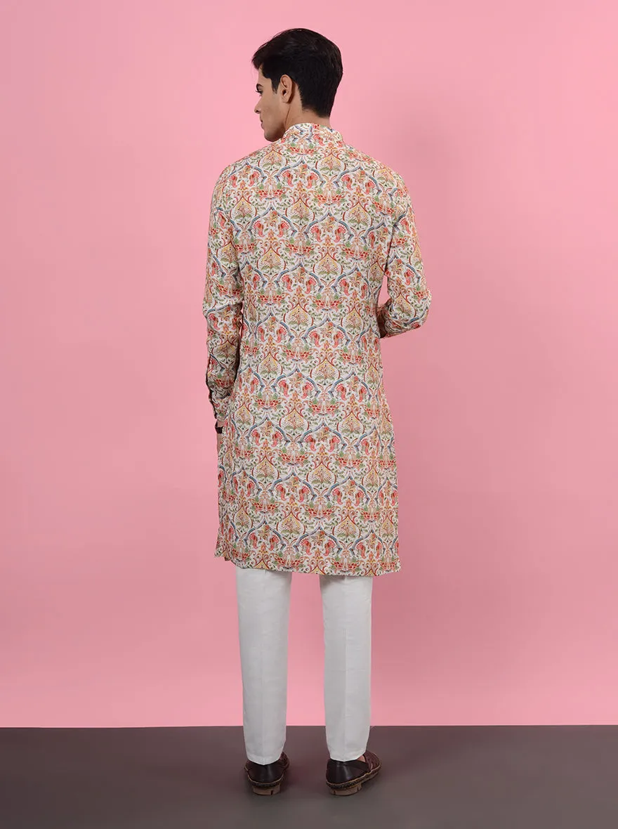 Beige Kurta Pajama | TULA