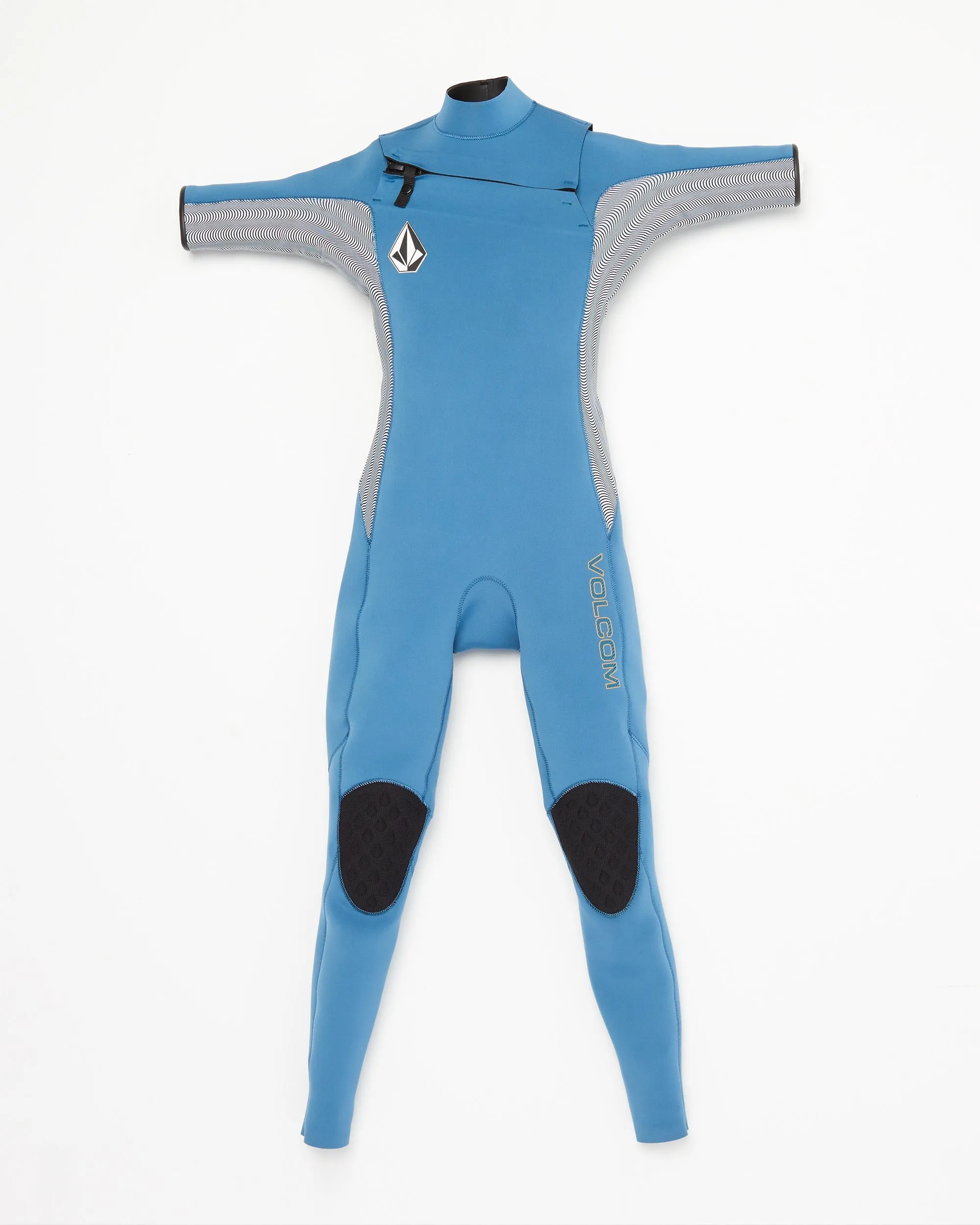 Big Boys Modulator 2mm Chest Zip Short Sleeve Fullsuit - Cruzer Blue