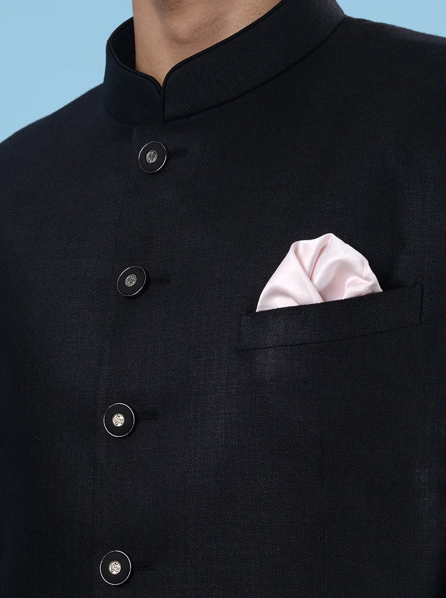 Black Jodhpuri Suit | JadeBlue