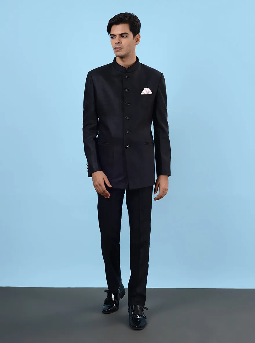 Black Jodhpuri Suit | JadeBlue