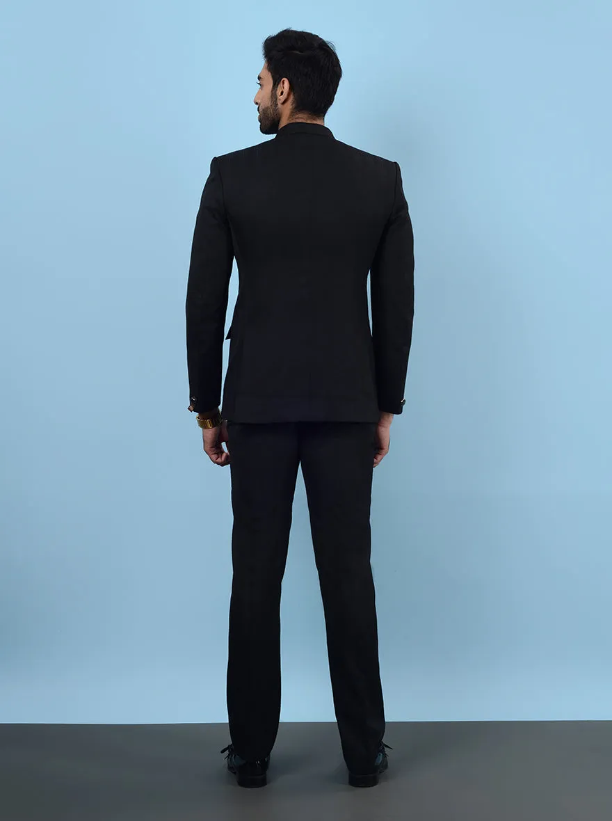 Black Jodhpuri Suit | JadeBlue