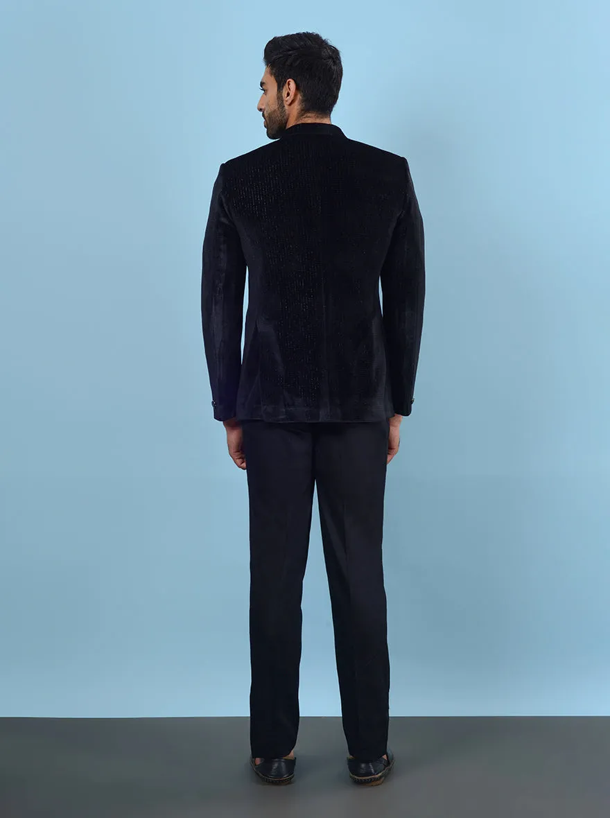 Black Jodhpuri Suit | JadeBlue