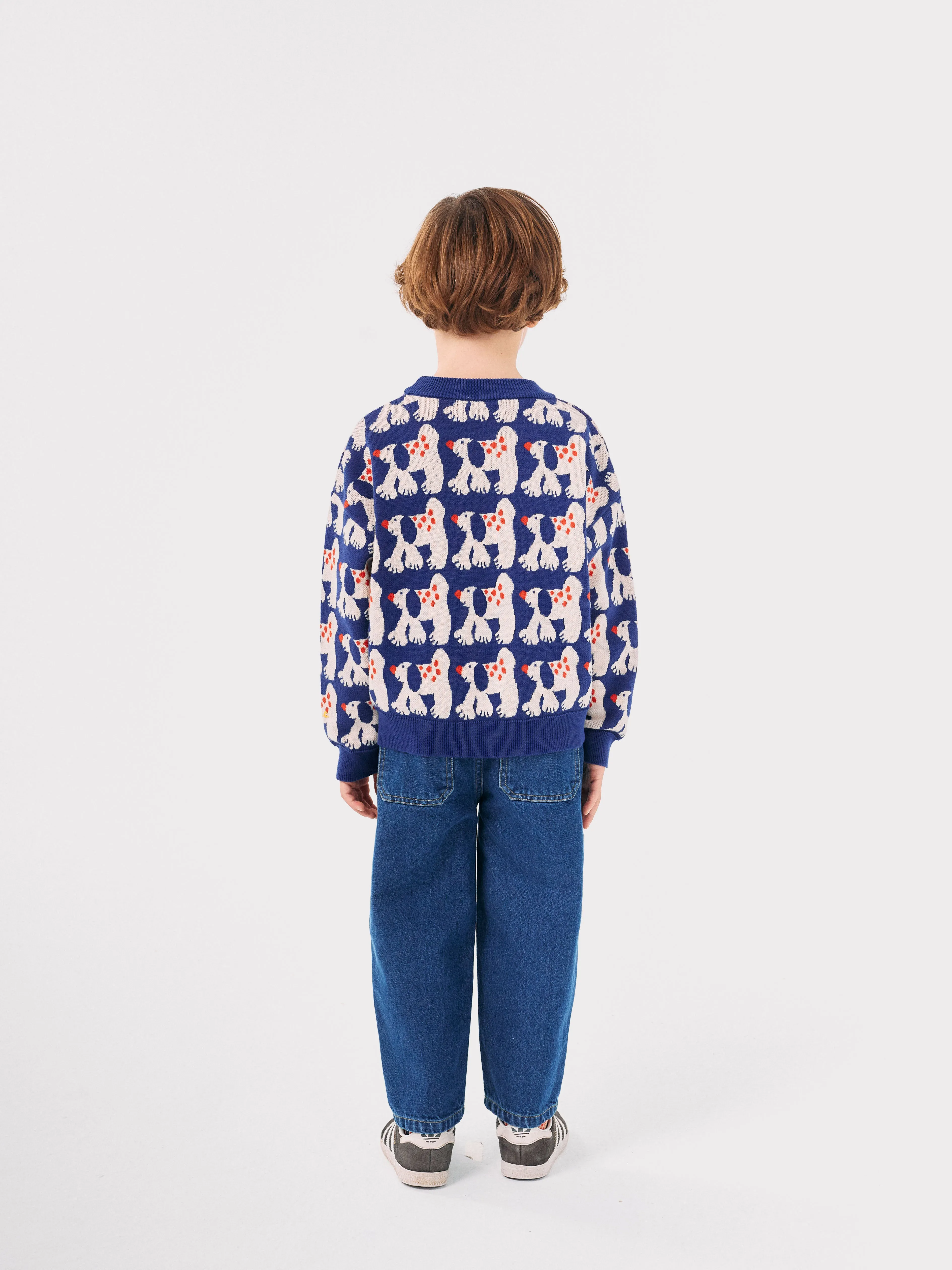 Bobo Choses Fairy Dog All Over Jacquard Jumper