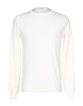 Boglioli Man Jumper White S INT