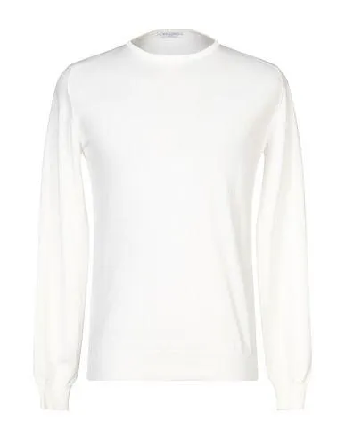 Boglioli Man Jumper White S INT