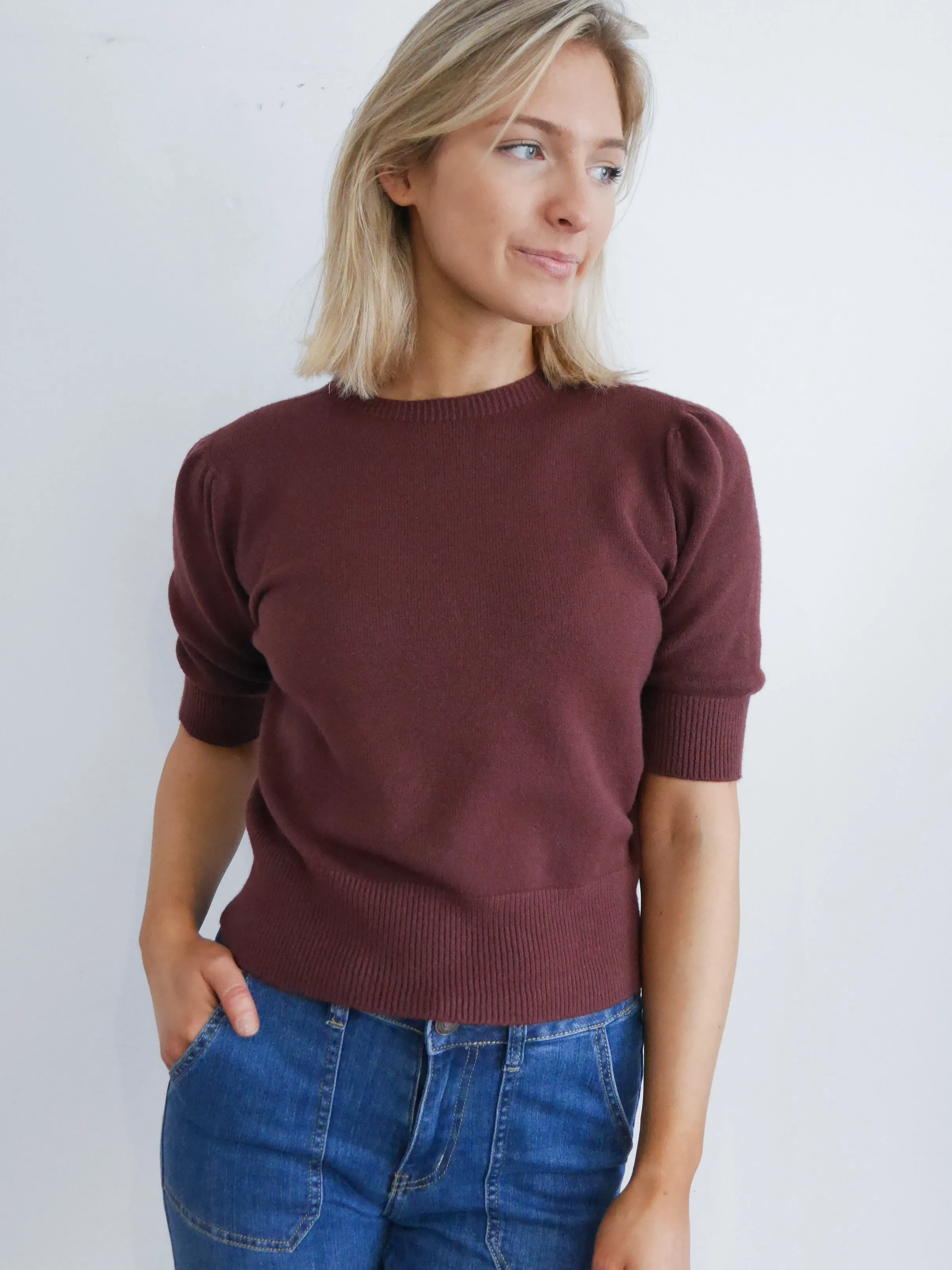 Bonnie Knit Plum