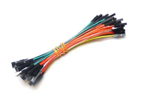 Breadboard Female-Female jumper wires 100mm 50pcs pack