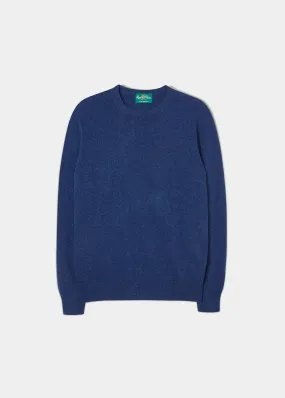 Brisbane Geelong Wool Jumper in Indigo - Regular Fit