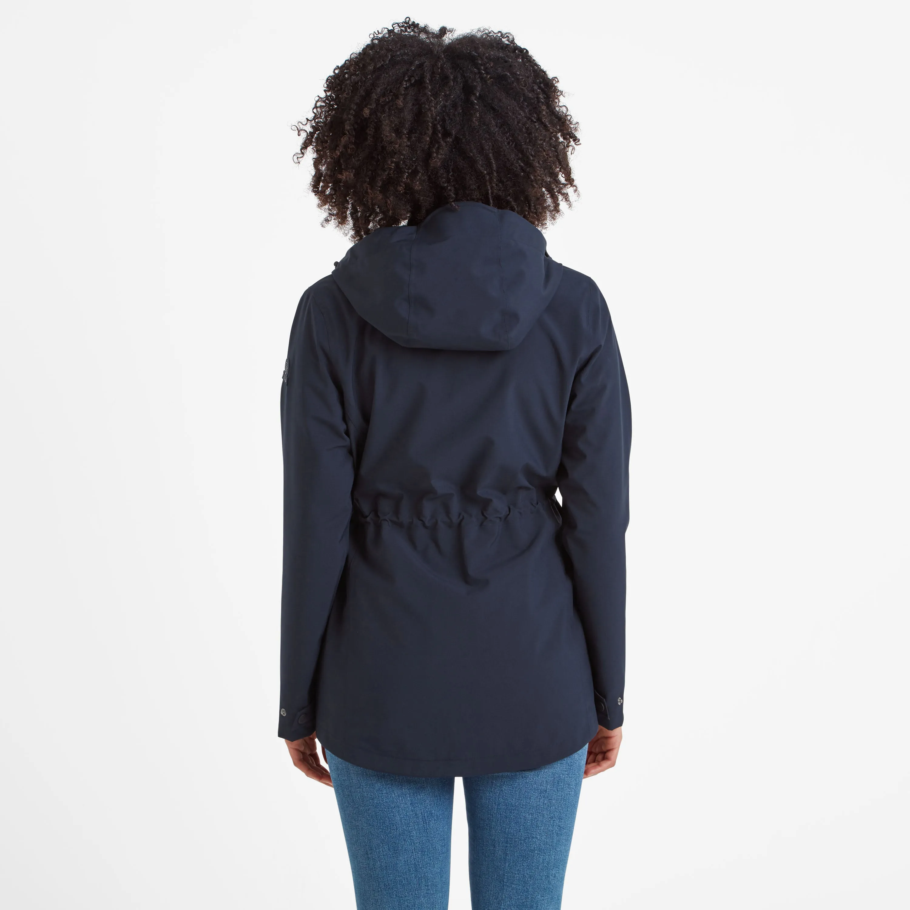 Burradon Womens Waterproof Jacket - Dark Indigo