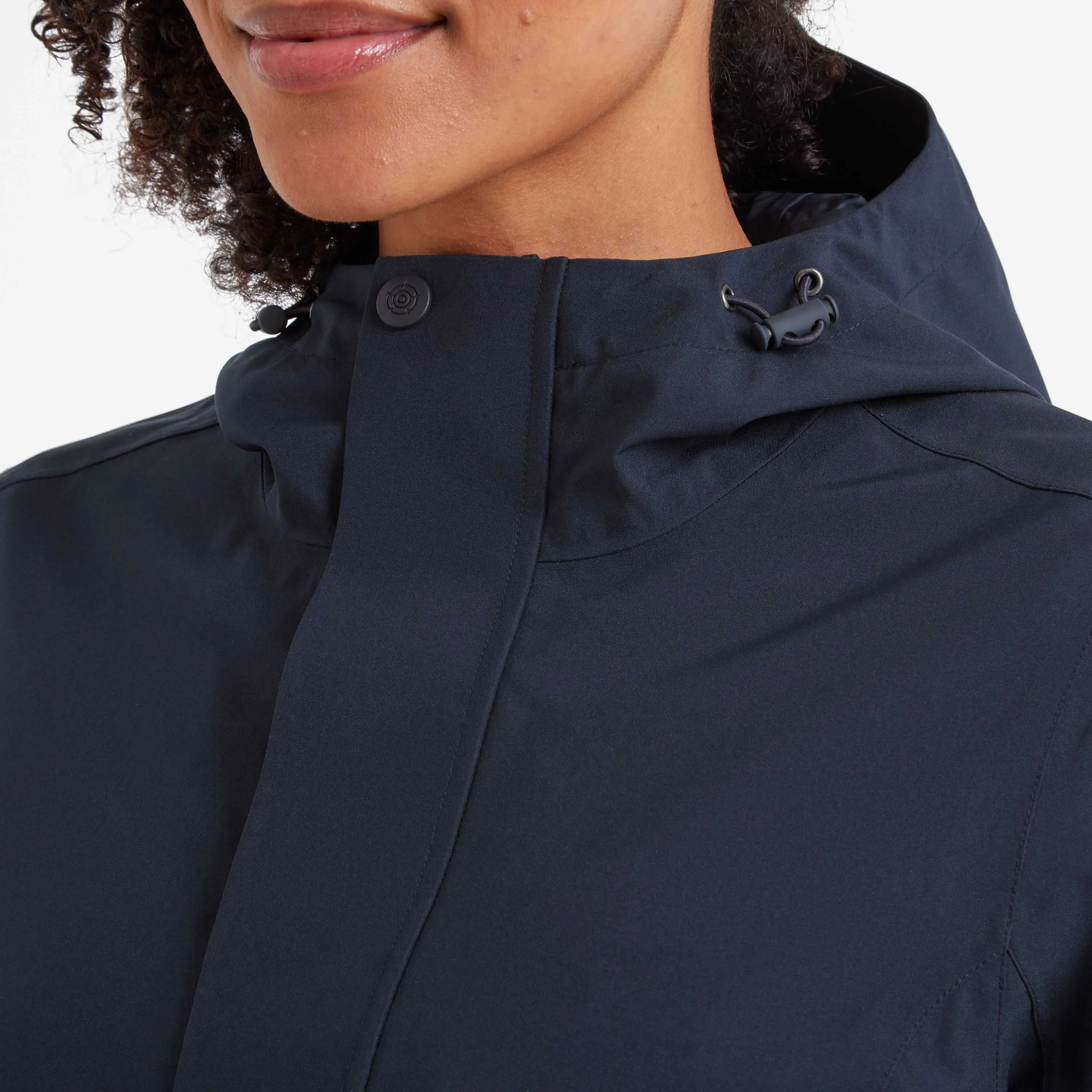 Burradon Womens Waterproof Jacket - Dark Indigo