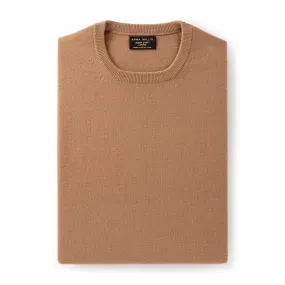 Camel Cashmere Crew