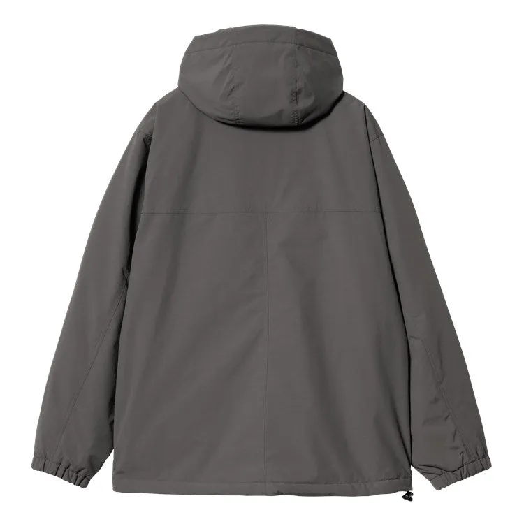 Carhartt WIP Windbreaker Pullover (Winter) (Graphite/White)