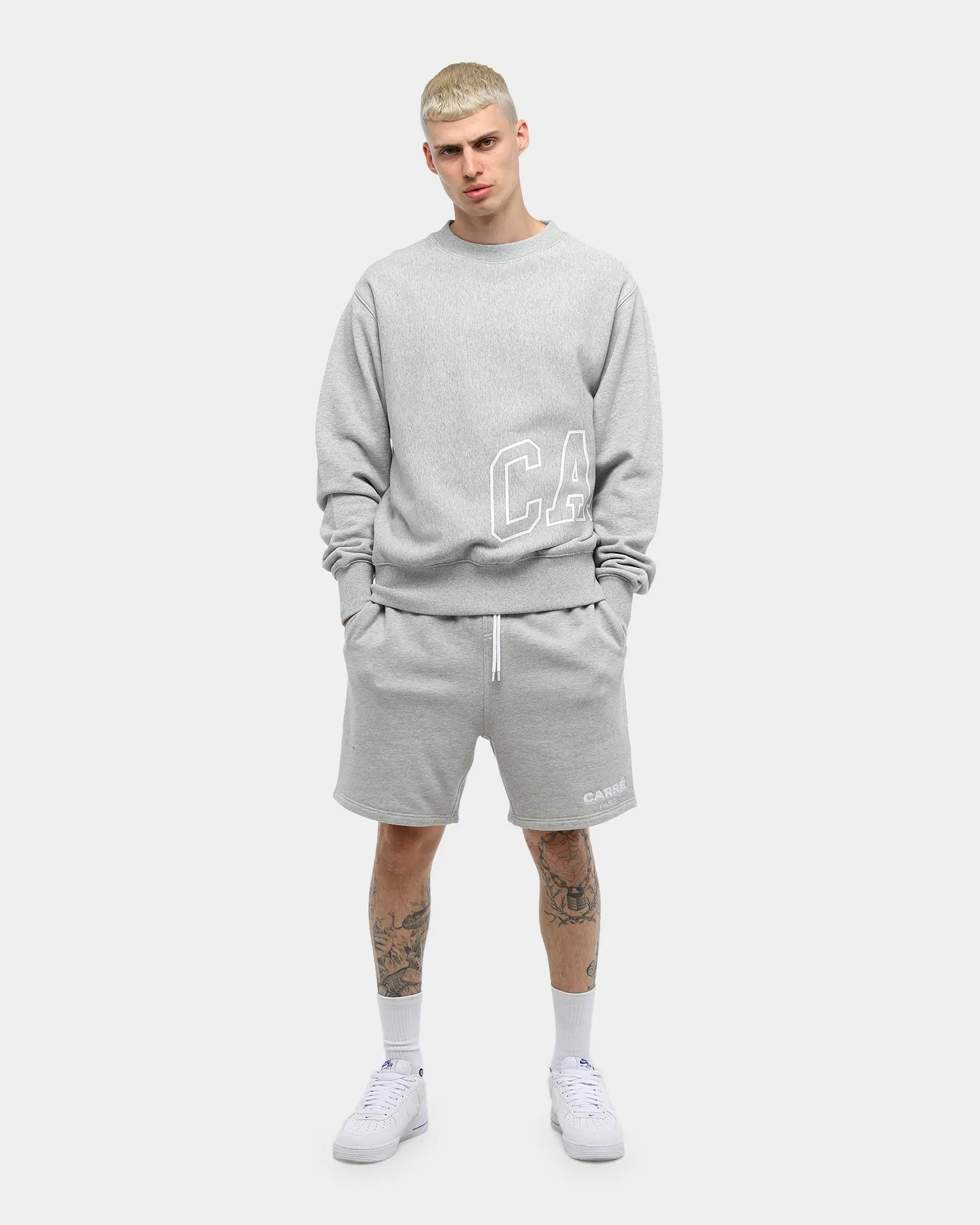 Carré Enorme Classique Crew Grey Marle