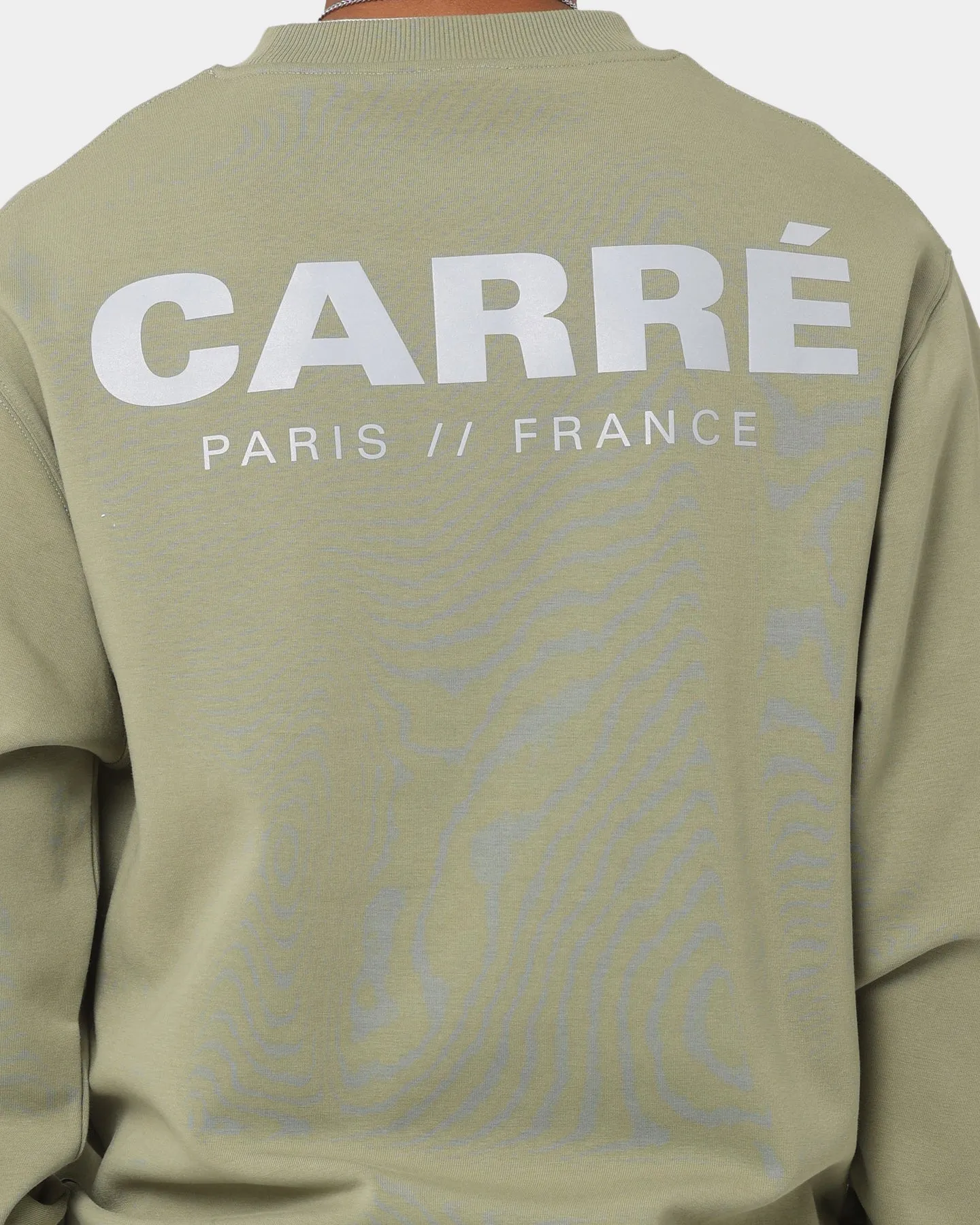 Carré Motion Crewneck Army Green