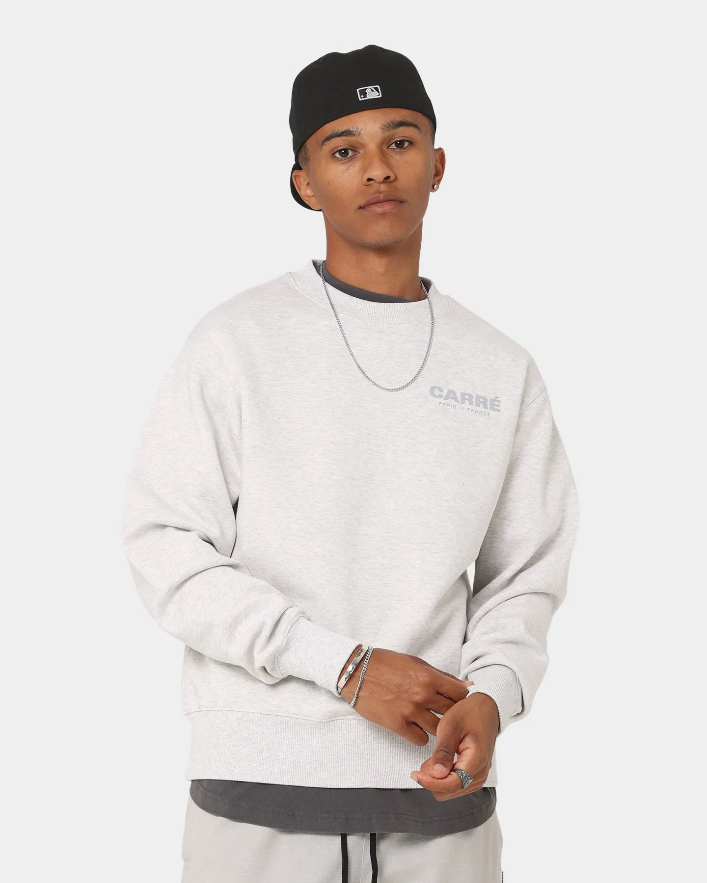 Carré Motion Crewneck Light Marle