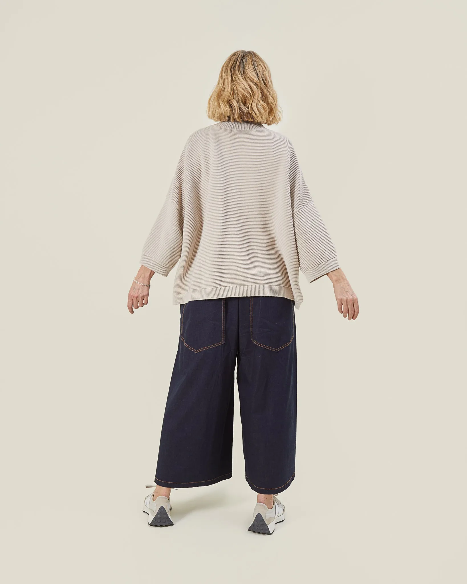 Chalk Vicki Jumper - Stone