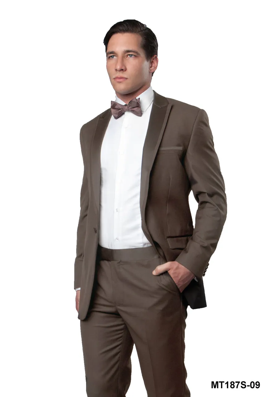 Champagne Slim Men's Tuxedo Suit