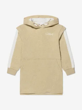 Chloé Girls Hooded Sweater Dress