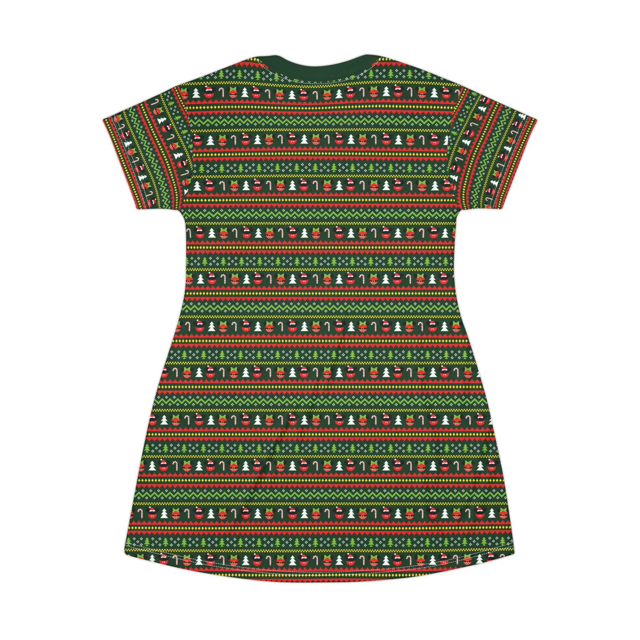 Christmas Sweater T-Shirt Dress