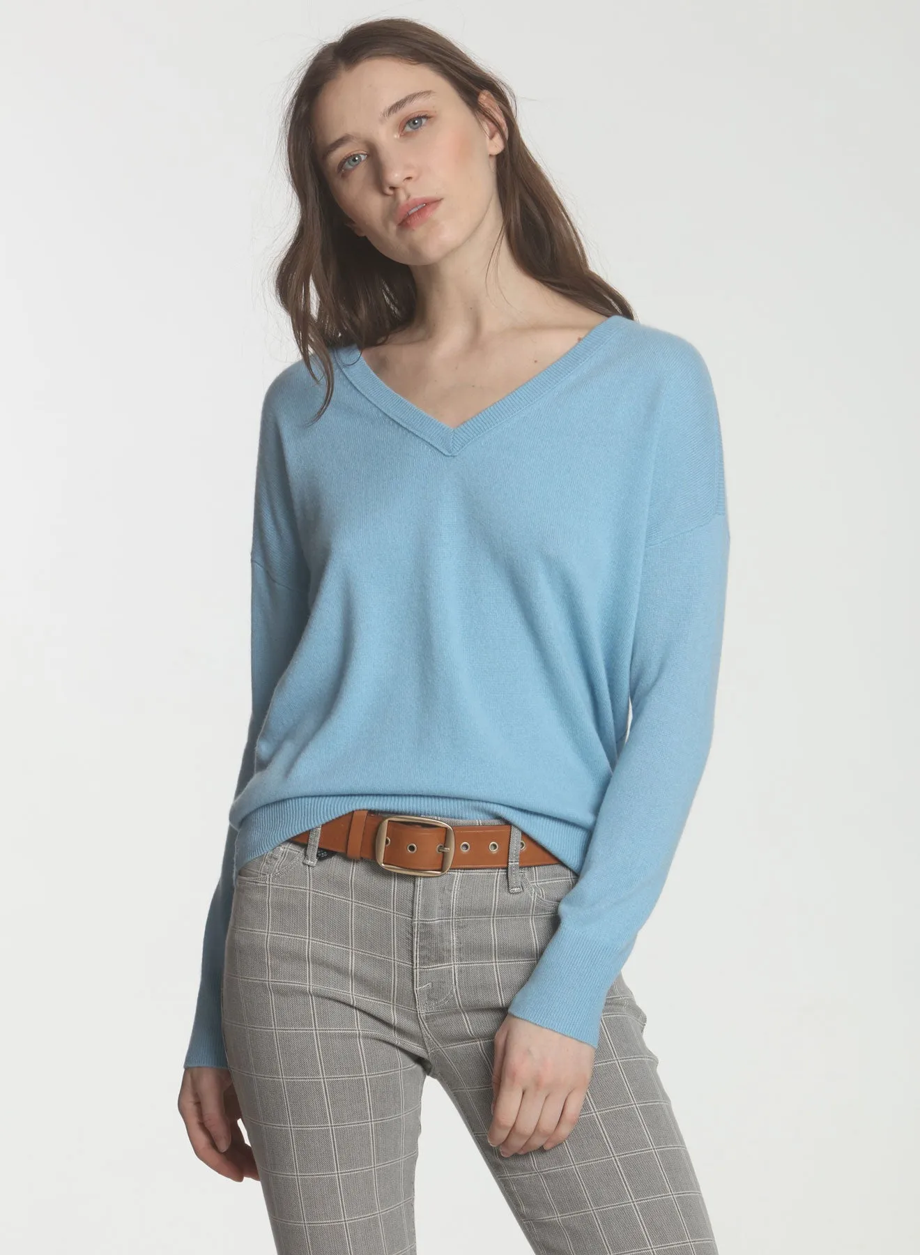 CORE Cashmere BF Vee - Surf