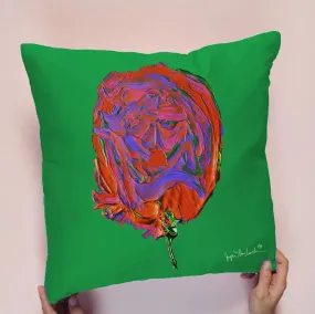 Cosmic Strawberry Pillow Indoor/Outdoor-Double Sided Print by Jumper Maybach®