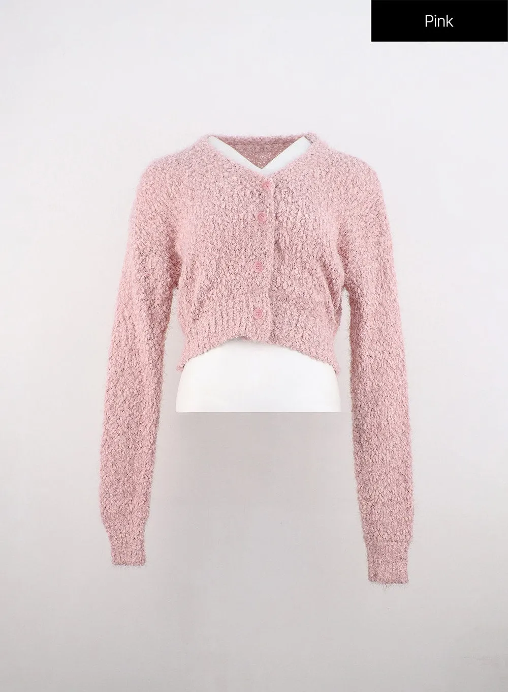 Cozy Bouclé Cardigan OO316