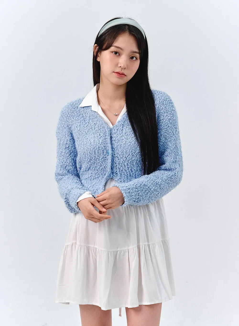 Cozy Bouclé Cardigan OO316