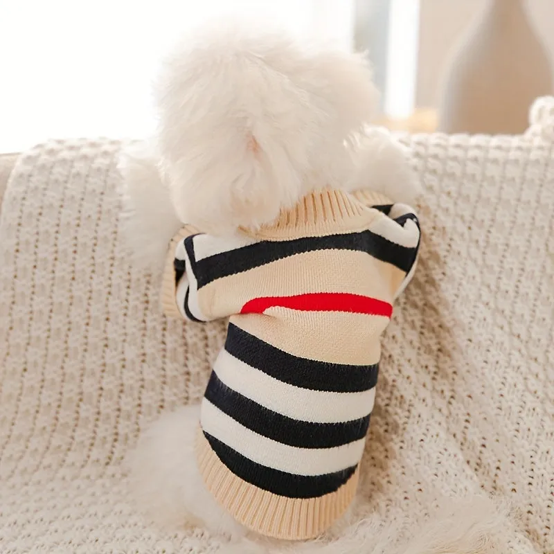 Cozy Winter Wear Cute Cartoon Dog Sweaters  Cardigans