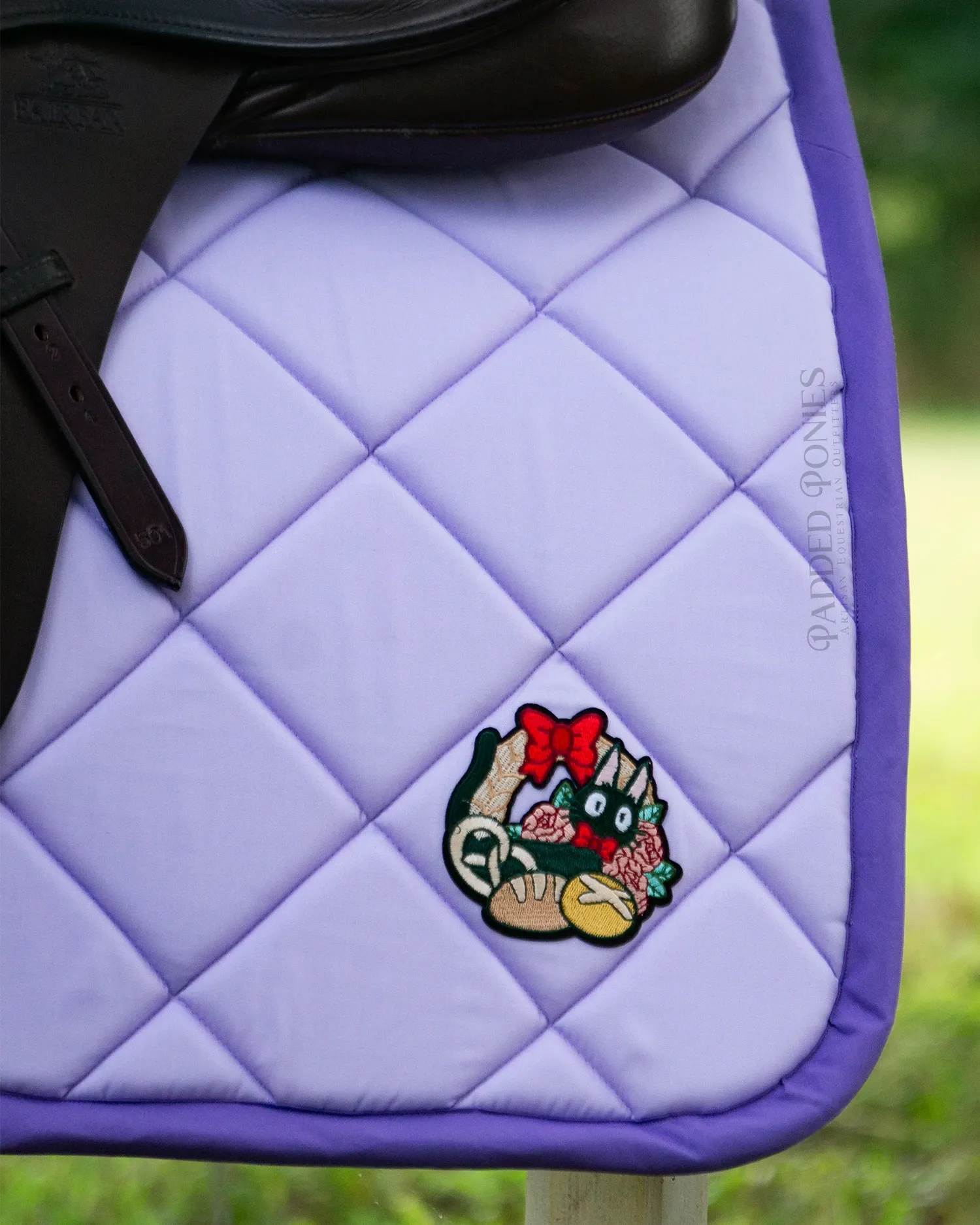 Custom Anime Patch Saddle Pad