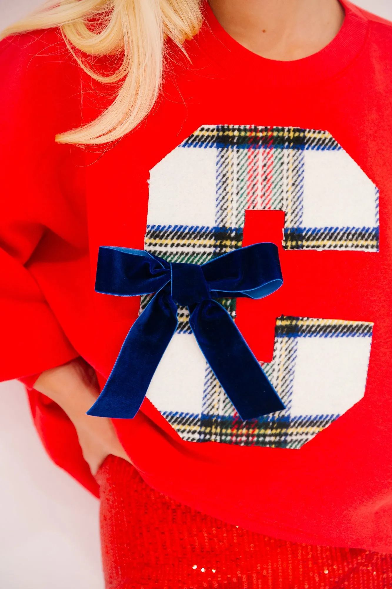 CUSTOM BOW INITIAL PULLOVER