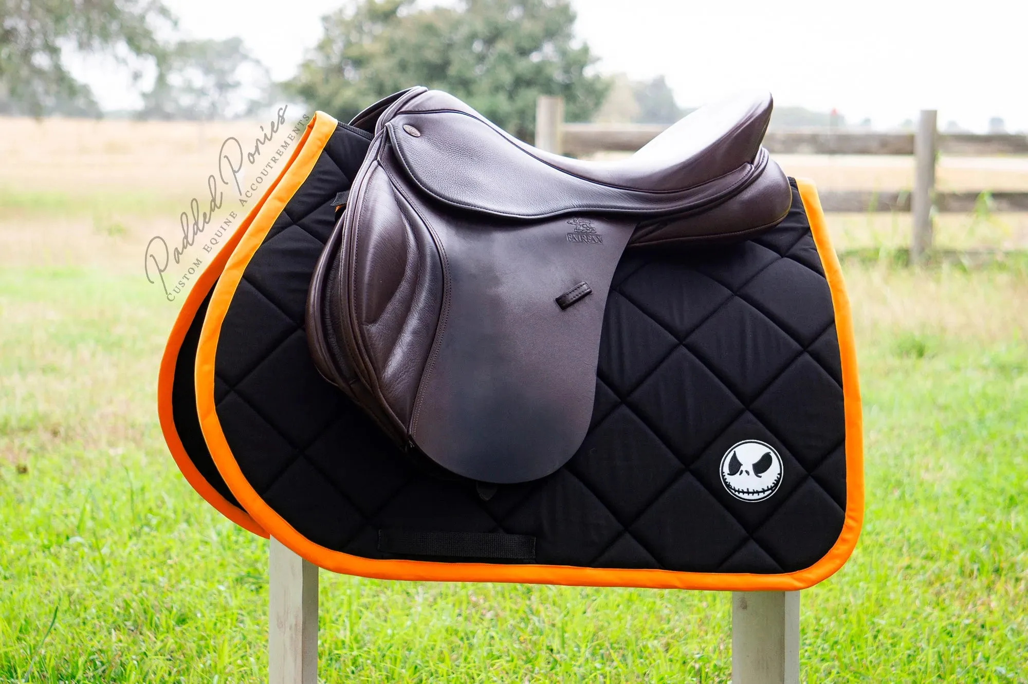 Custom Cartoon and Character Patch Saddle Pad