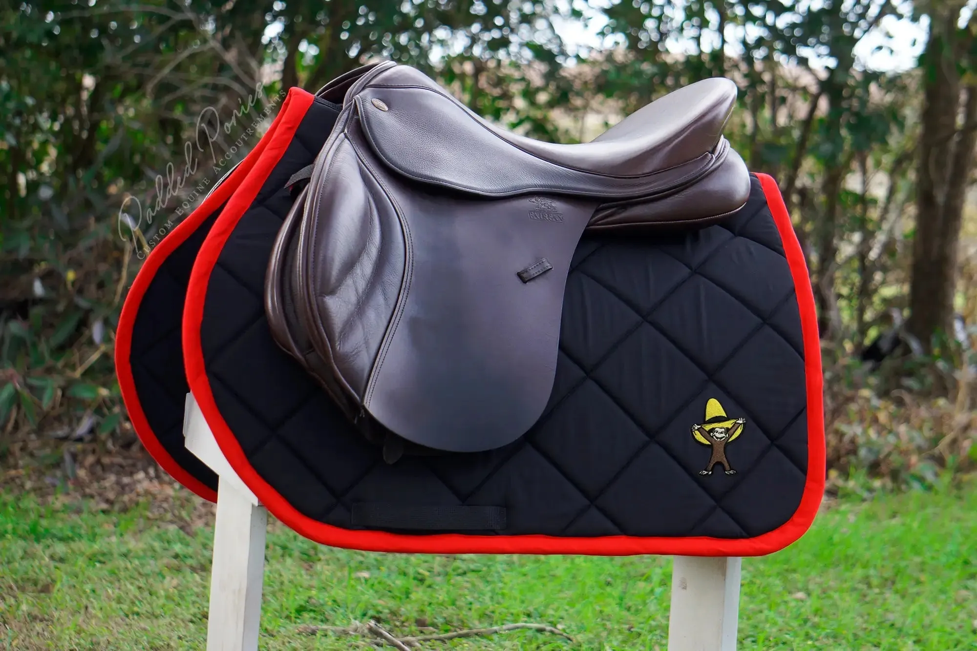 Custom Cartoon and Character Patch Saddle Pad