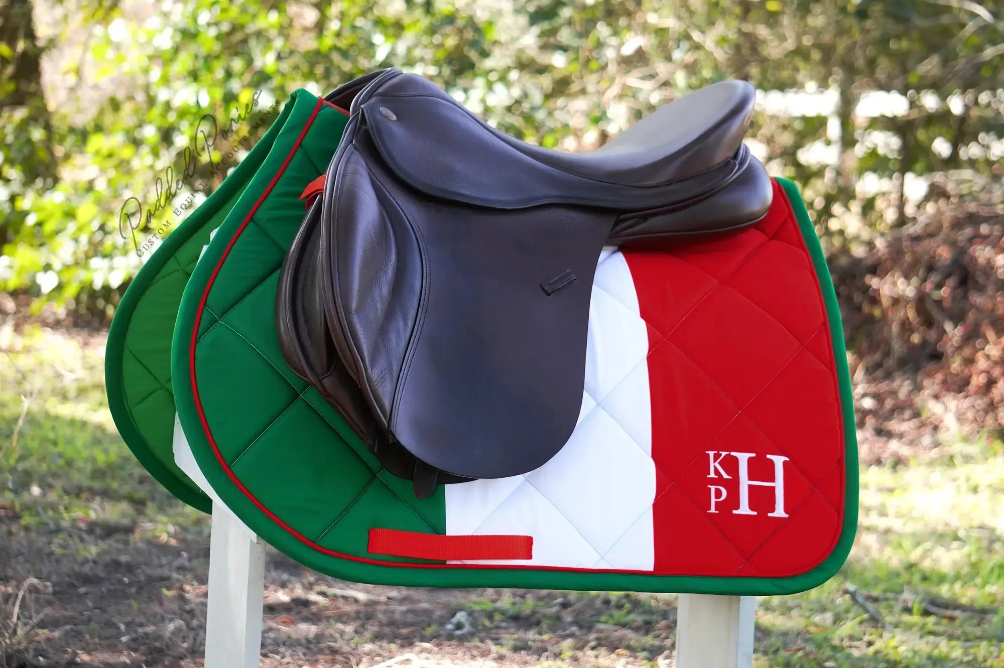 Custom Country Flag Saddle Pad