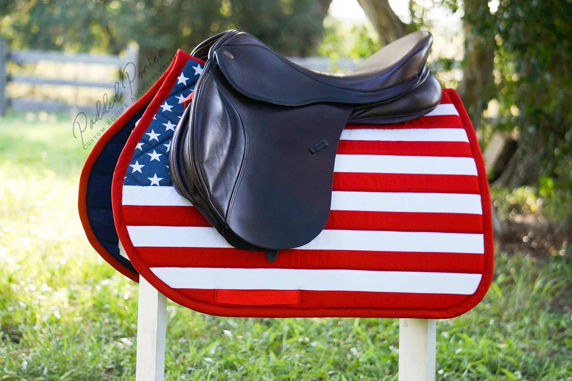 Custom Country Flag Saddle Pad