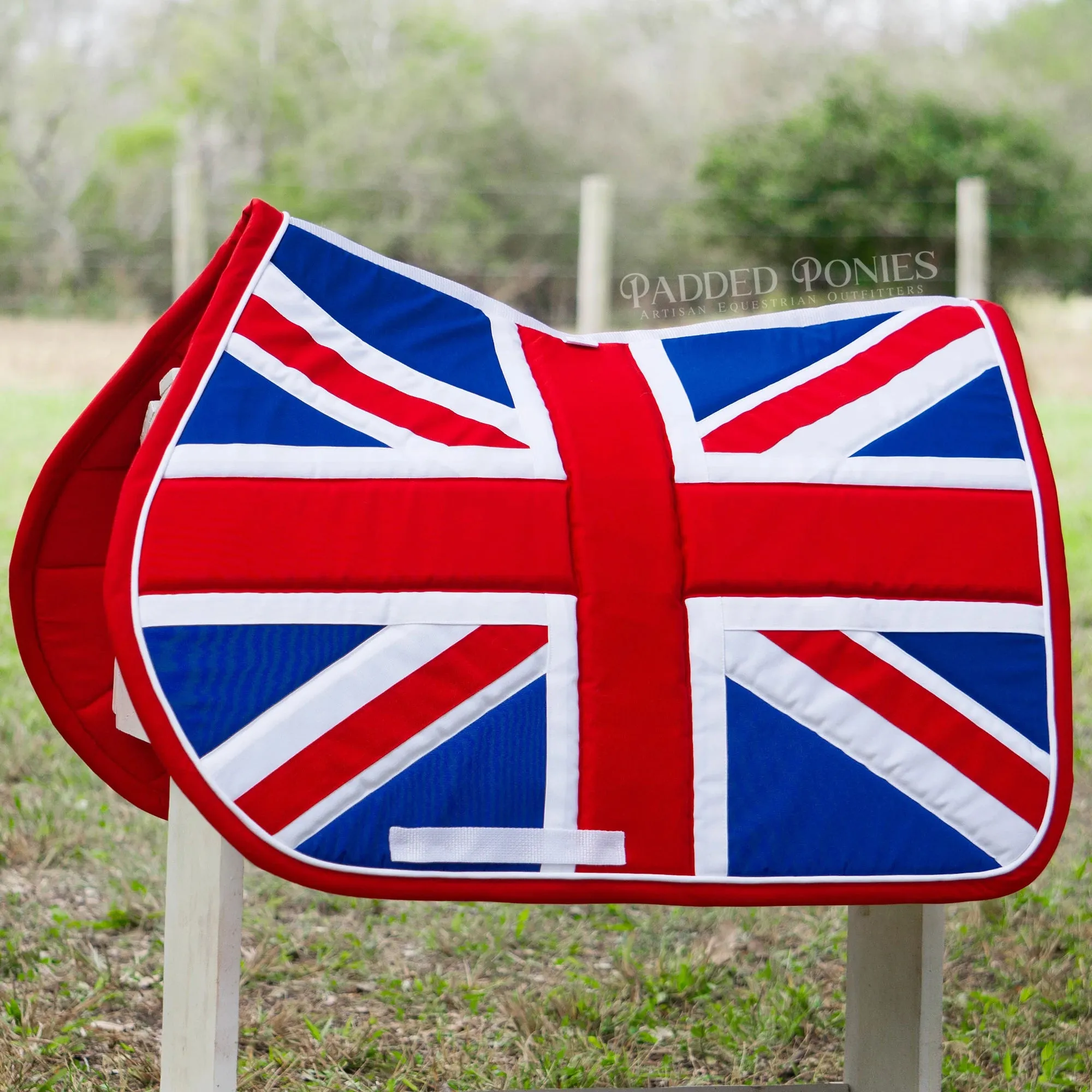 Custom Country Flag Saddle Pad