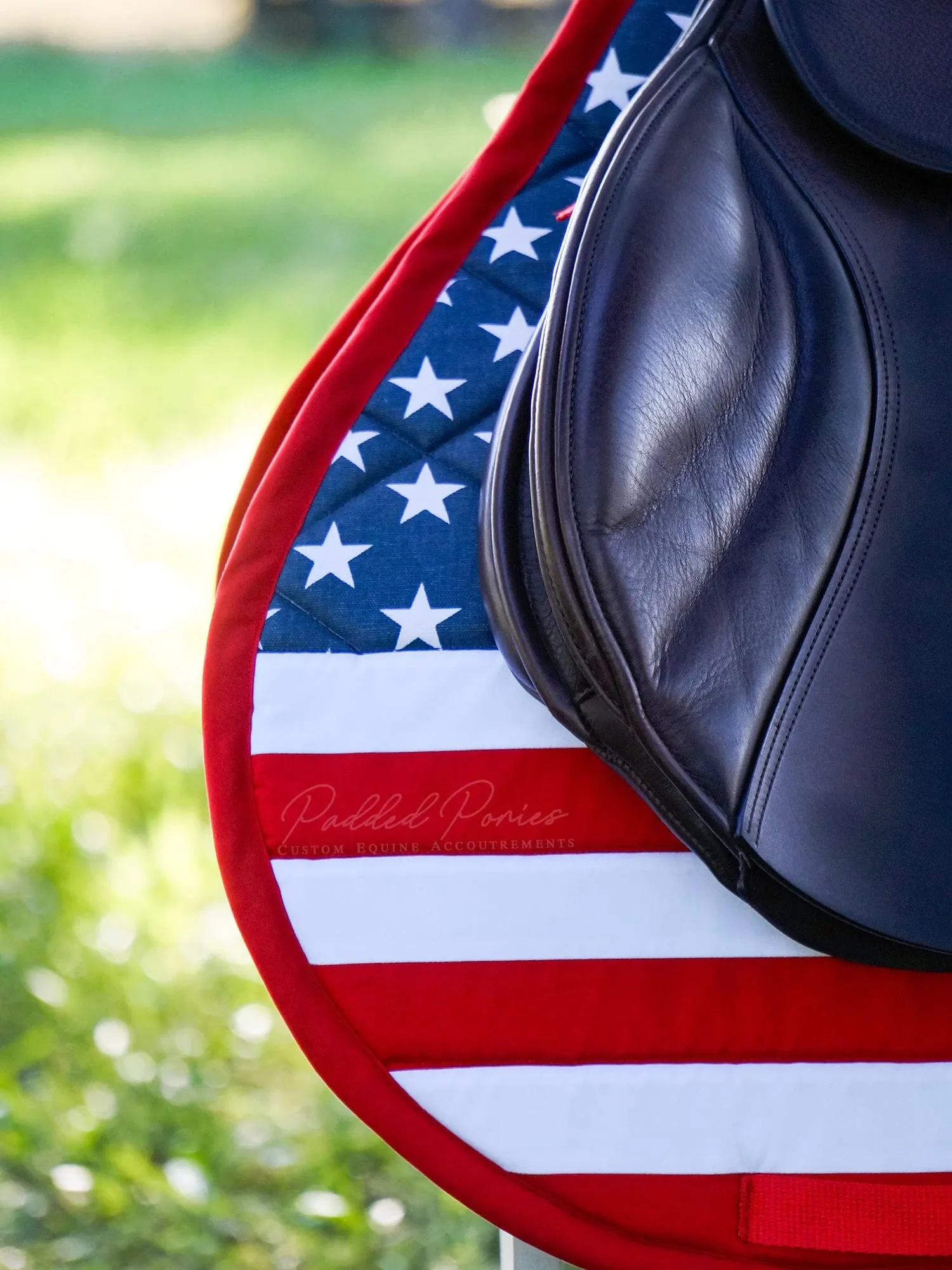 Custom Country Flag Saddle Pad