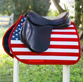 Custom Country Flag Saddle Pad